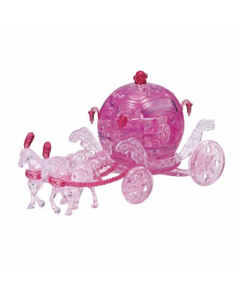 Beverly Crystal 3D Puzzle 水晶立體拼圖 Royal Carriage Pink 67片