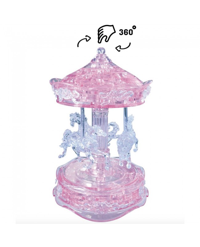 Beverly Crystal 3D Puzzle 水晶立體拼圖 Deluxe Carousel 83片