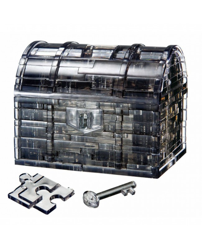 Beverly Crystal 3D Puzzle 水晶立體拼圖 50137 Treasure Box Black 52片