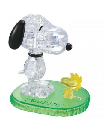 Beverly Crystal Puzzle 3D Puzzle 水晶立體拼圖 50150 Snoopy Woodstock 41片