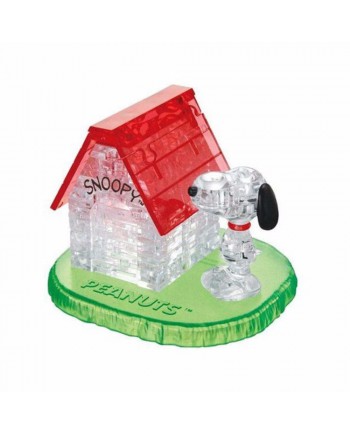 Beverly Crystal Puzzle 3D Puzzle 水晶立體拼圖 50154 Snoopy House 50片