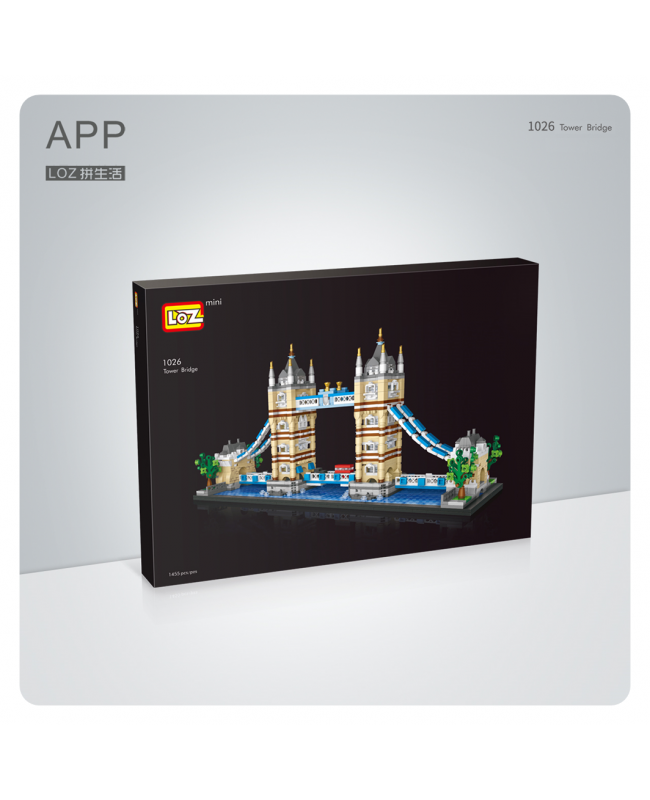 Loz Mini Block 微型小顆粒積木 - 迷你建築系列 - 英國倫敦橋 (香港行貨)