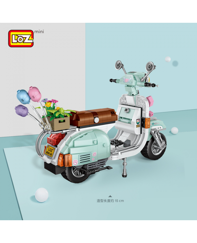 Loz Mini Block 微型小顆粒積木 - 摩托車 (香港行貨)