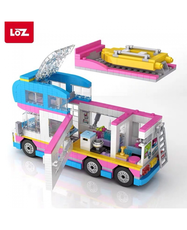 Loz Mini Block 微型小顆粒積木 - 海灘露營車 (香港行貨)