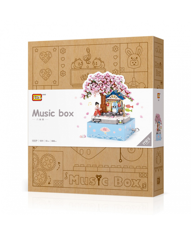 Loz Mini Block 微型小顆粒積木 - 日本櫻花音樂盒 (香港行貨)