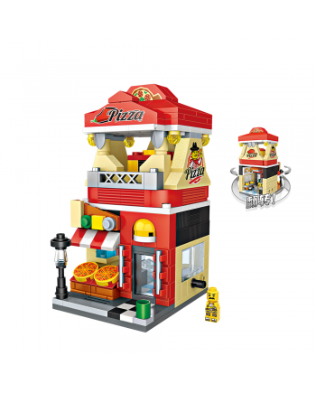 Loz Mini Block 微型小顆粒積木 - 迷你商店街系列 - 披薩店 (香港行貨)