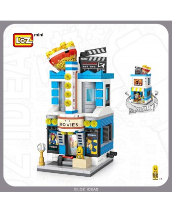 Loz Mini Block 微型小顆粒積木 - 商業街第四季 戲院店
