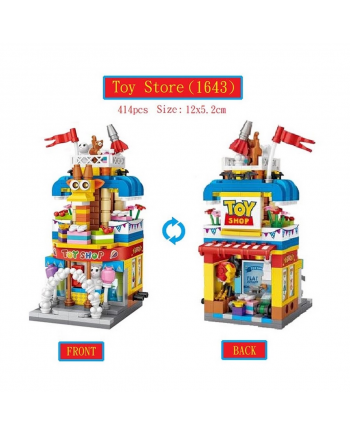 Loz Mini Block 微型小顆粒積木 - 迷你商店街系列 - 玩具店 (香港行貨)