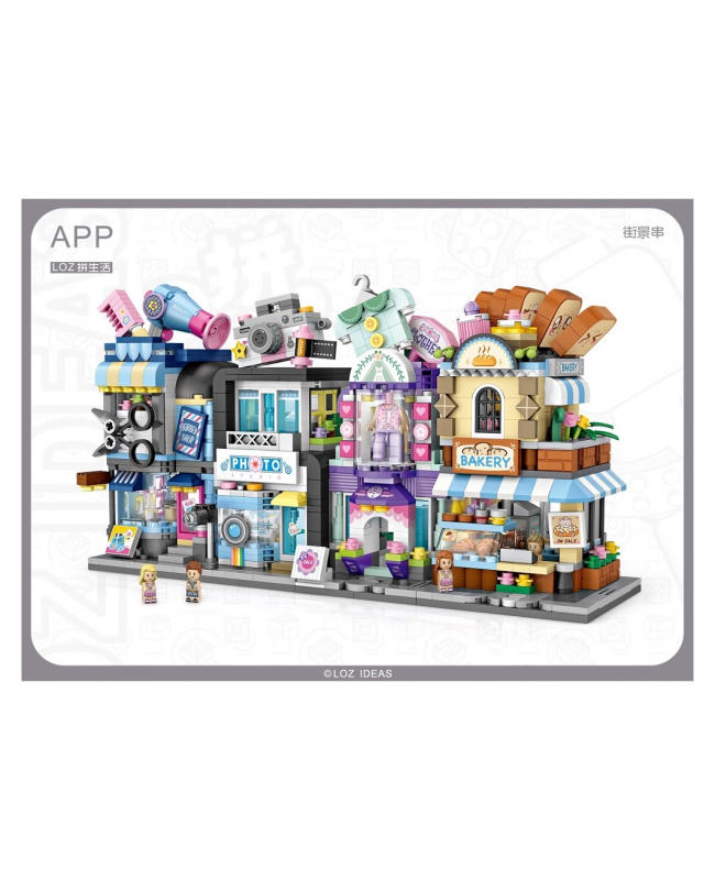 Loz Mini Block 微型小顆粒積木 - 迷你商店街系列 - 服裝店 (香港行貨)