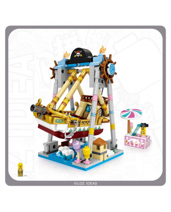 Loz Mini Block 微型小顆粒積木 - 遊樂場系列 - 海盜船 (香港行貨)