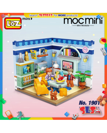 Loz Mini Block 微型小顆粒積木 - 趣緻家園 - 客廳 (香港行貨)