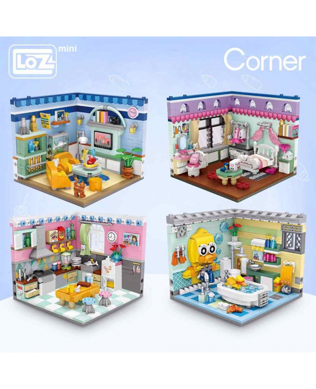 Loz Mini Block 微型小顆粒積木 - 趣緻家園 - 美女廚房 (香港行貨)