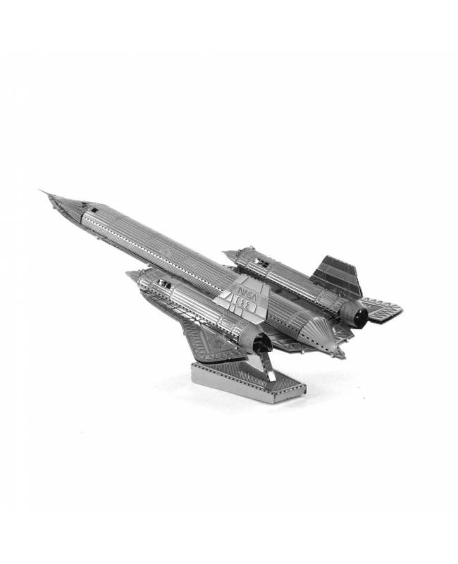 Tenyo Metallic Nano Puzzle 金屬模型納米3D立體雕塑拼圖 - TMN-28 SR-71 Blackbird 黑鳥戰鬥機