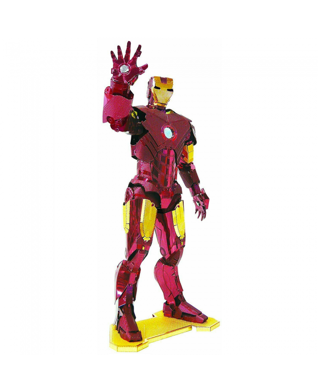 Tenyo Metallic Nano Puzzle 金屬模型納米3D立體雕塑拼圖 - R-ME-01M Iron man 鋼鐵俠