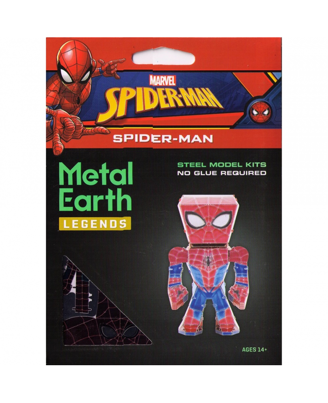 Tenyo Metallic Nano Puzzle 金屬模型納米3D立體雕塑拼圖 Multi Colour - R-ME-08M Marvel Avengers Spider-man 蜘珠俠