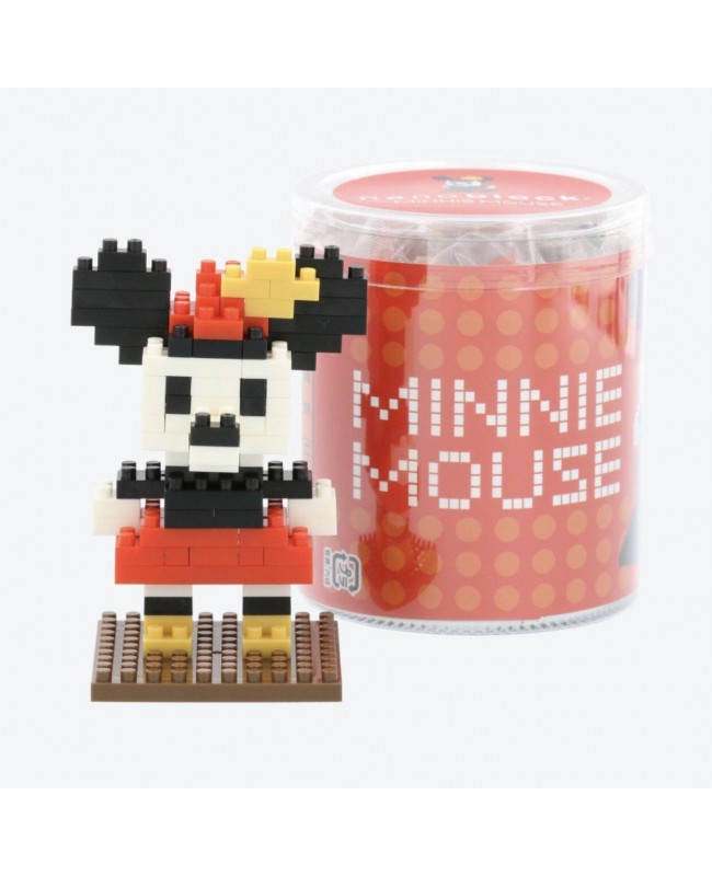 Nanoblock 河田拼裝迷你積木 Tokyo Disney Resort 東京迪士尼限定 Minnie Mouse 米妮老鼠