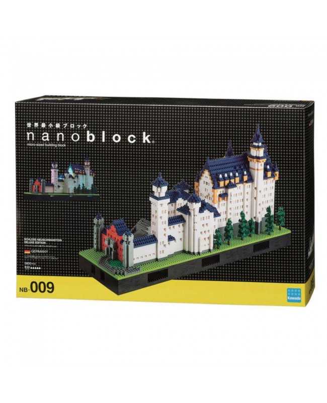 Kawada Nanoblock NB-009 Neuschwanstein Castle Deluxe