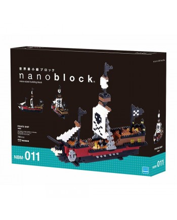 Kawada Nanoblock NBM-011 Pirate Ship