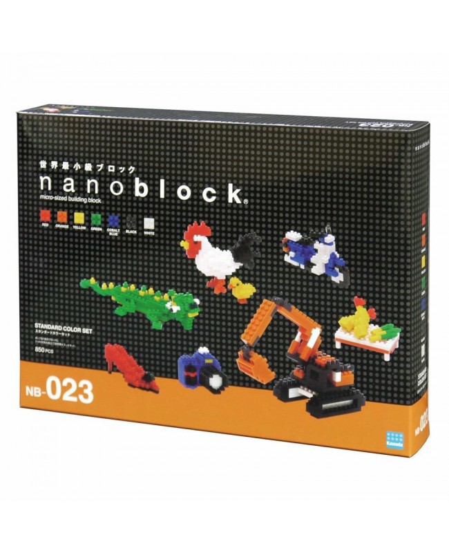 Kawada Nanoblock NB-023 Standard Color Set