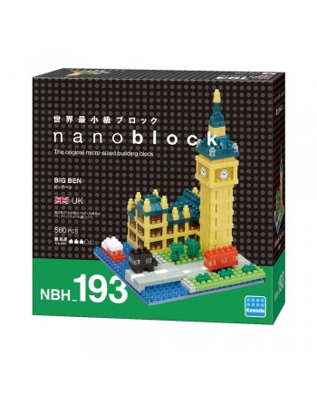 Kawada Nanoblock NBH_193 Big Ben