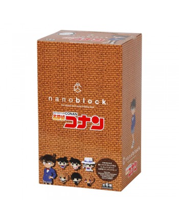 Kawada Nanoblock NBMC_03 Mini Detective Conan 1 Complete Box (Inc. 6 Characters)
