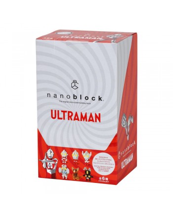 Kawada Nanoblock NBMC_05 Mini Ultraman 1 Complete Box (Inc. 6 Characters)