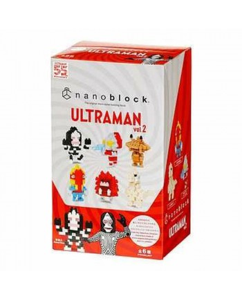 Kawada Nanoblock NBMC_22 Mini Ultraman vol.2 1 Box (6 Pcs)
