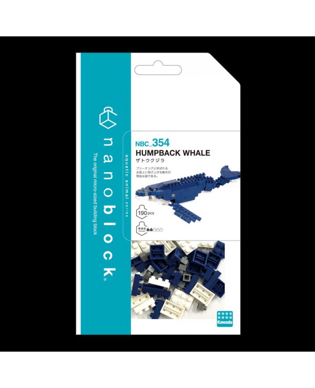 Kawada Nanoblock NBC-354 Humpback Whale