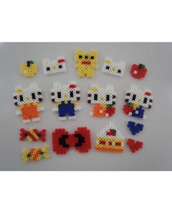 Perler Beads DIY拼拼豆豆拼圖小豆 Hello Kitty 80-54628