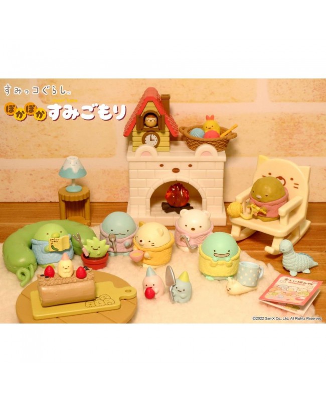 RE-MENT 食玩盒蛋套裝 - Pokapoka Sumigomori Sumikko Gurashi 角落生物暖暖溫暖的家居