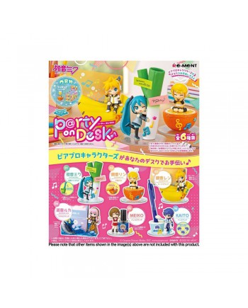 RE-MENT 食玩盒蛋套裝 - HATSUNE MIKU Party on Desk 初音未來Miku Miku桌上派對系列