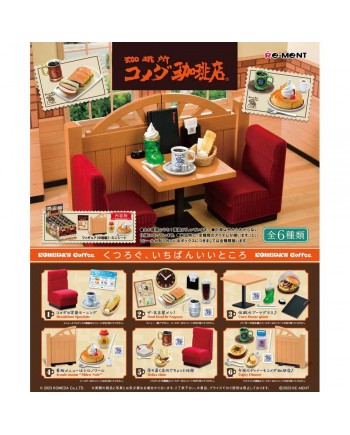 RE-MENT 食玩盒蛋套裝 - Komeda's Coffee 咖啡店