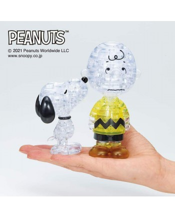 Beverly Crystal 3D Puzzle 水晶立體拼圖 Snoopy & Charile 77片