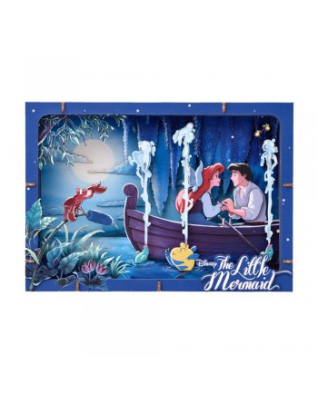 Ensky Paper Theater 紙劇場 Wood Style Premium PT-WP04 Kiss The Girl (Disney Little Mermaid) 小魚仙
