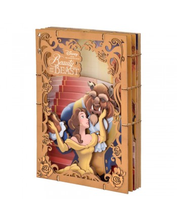 Ensky Paper Theater 紙劇場 Wood Style Premium PT-WP05 Disney Beauty and the Beast 美女與野獸