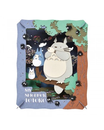 Ensky Paper Theater 紙劇場 PT-232 Totoro blowing ocarina (My Neighbor Totoro) 龍貓吹陶笛