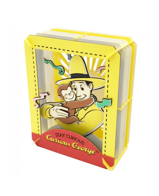 Ensky Paper Theater 紙劇場 PT-234 Curious George Toy Story Woody 胡迪
