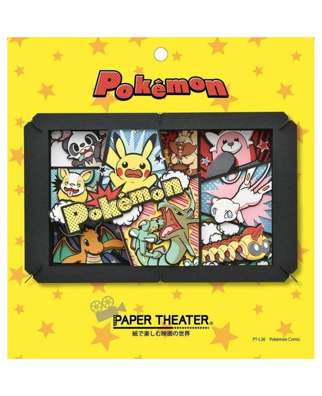 Ensky Paper Theater 紙劇場 PT-L26 Pokemon Comic 寵物小精靈