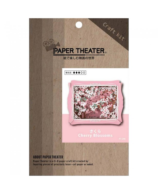 Ensky Paper Theater 紙劇場 PT-290 Cherry Blossoms