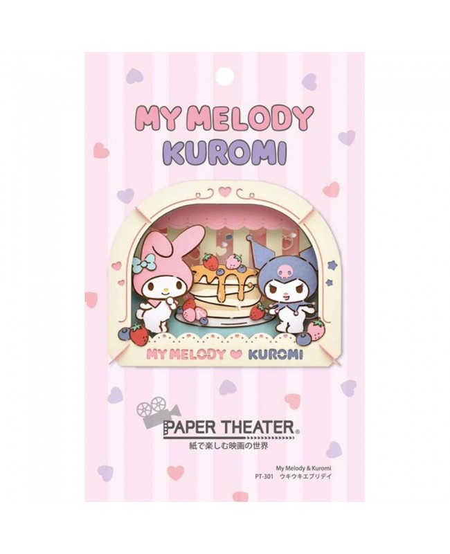 Ensky Paper Theater 紙劇場 PT-301 Sanrio Characters Uki Uki Everyday
