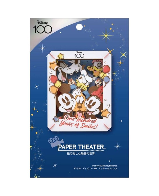 Ensky Paper Theater 紙劇場 PT-310 迪士尼100 Mickey & Friends Disney 100 Mickey & Friends