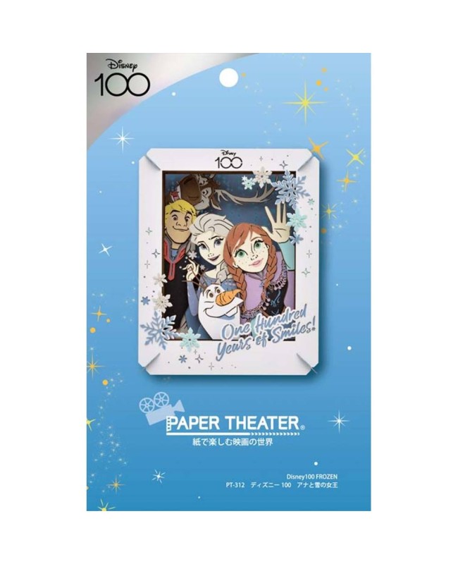 Ensky Paper Theater 紙劇場 PT-312 迪士尼100 魔雪奇緣 Disney 100 Frozen