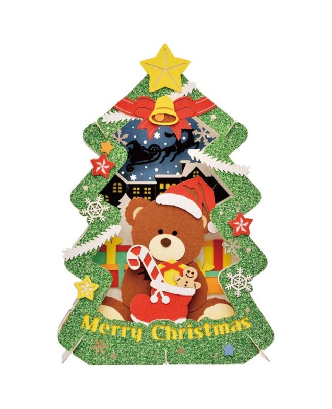 Ensky Paper Theater 紙劇場 PT-L55 Kirakira★聖誕樹 GLITTER CHRISTMAS TREE