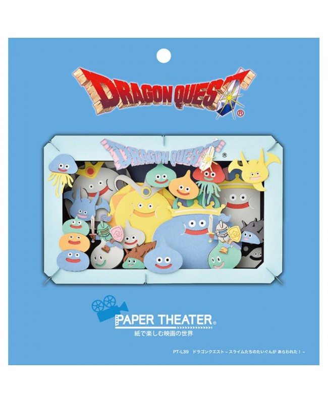 Ensky Paper Theater 紙劇場 PT-L39 Dragon Quest A Swarm of Slimes Appeared 勇者鬥惡龍