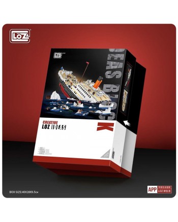 Loz Mini Block 微型小顆粒積木 - 世界文化遺產 - 鐵達尼號 Titanic (香港行貨)