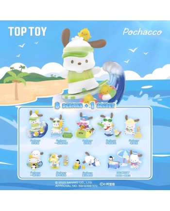 TOPTOY Sanrio PC狗假日海灘系列